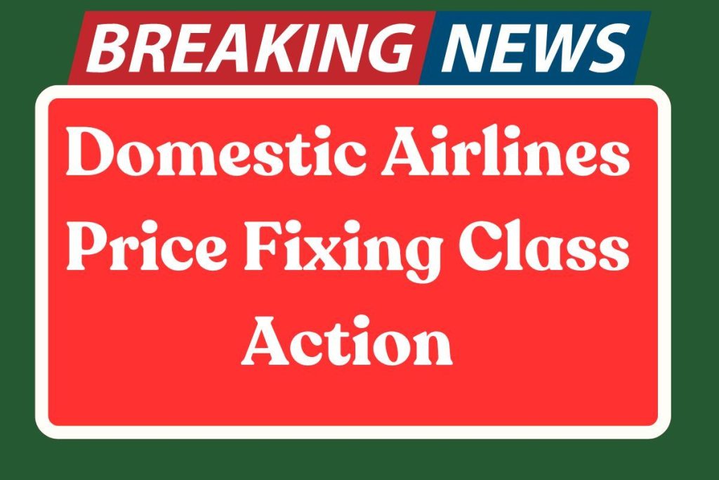 Domestic Airlines Price Fixing Class Action