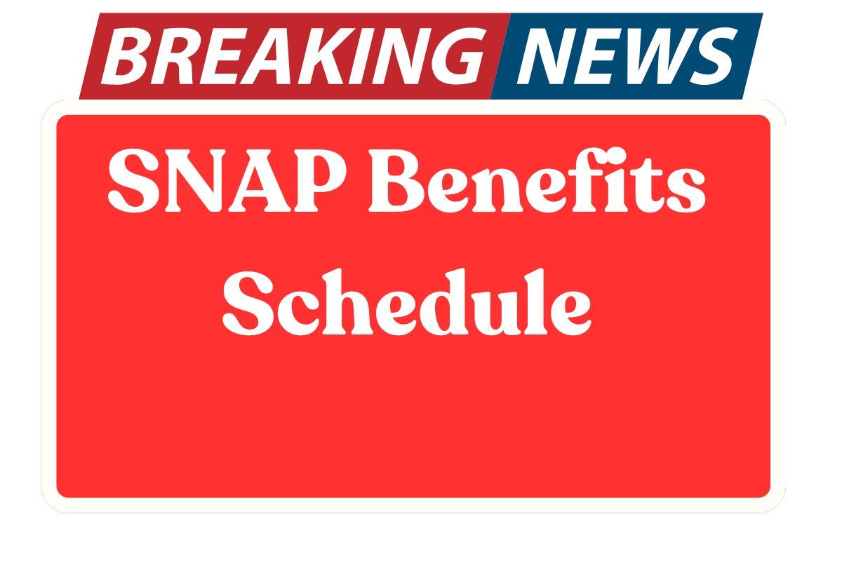 SNAP Benefits Schedule