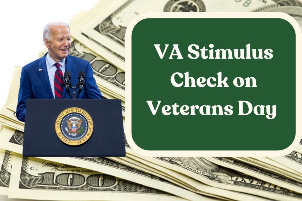 VA Stimulus Check on Veterans Day 